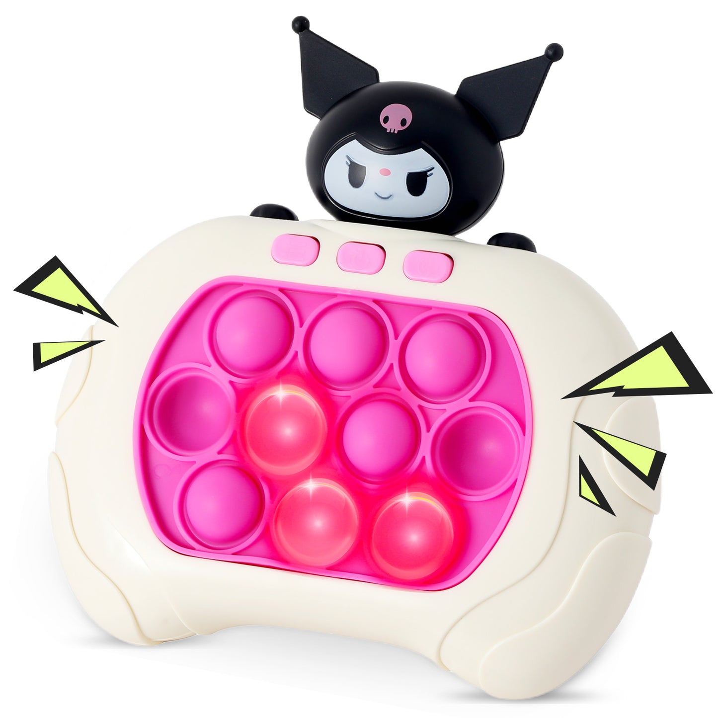 Quick Push Game Console 4 Modes Games Puzzle Game Machine Fidget Sensory Toys that Exercises Reaction Ability and Improves Concentration for Teens Boys & Girls