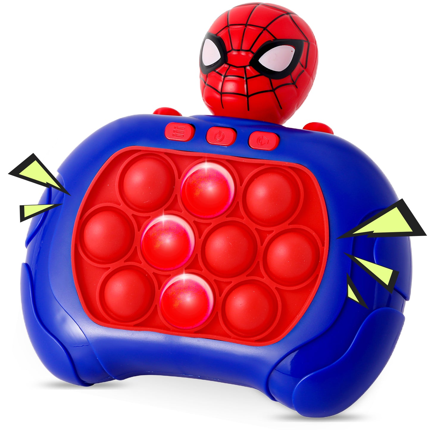 Quick Push Game Console 4 Modes Games Puzzle Game Machine Fidget Sensory Toys that Exercises Reaction Ability and Improves Concentration for Teens Boys & Girls