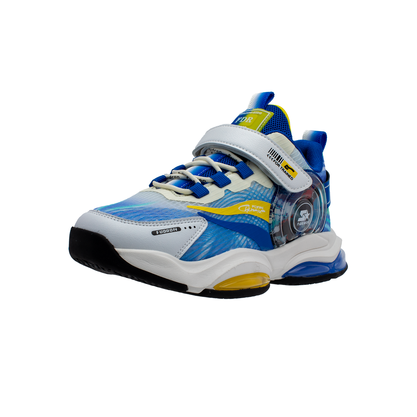 Lucky Kids Sneakers with a Bungee Lace & Hook-Loop Closure