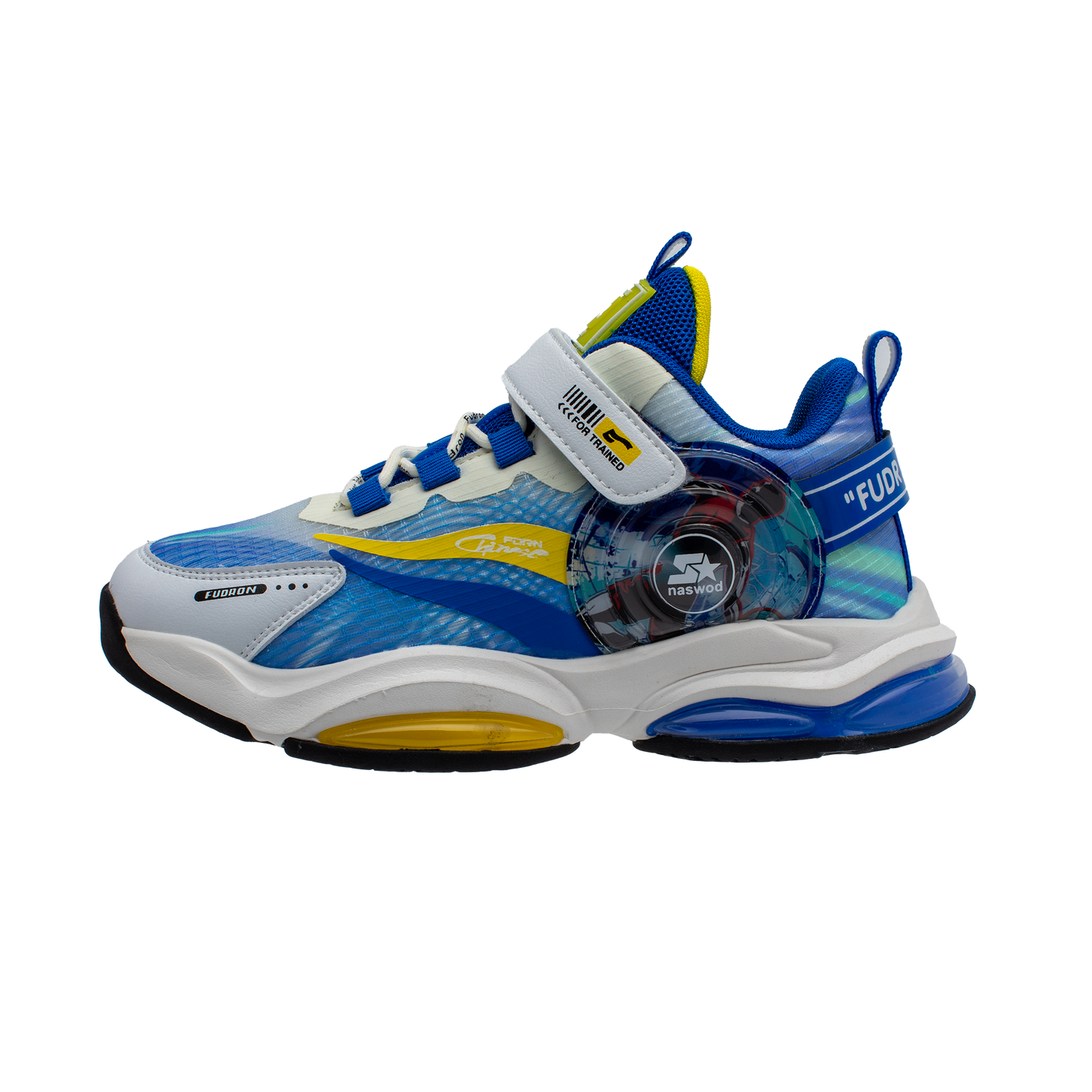Lucky Kids Sneakers with a Bungee Lace & Hook-Loop Closure
