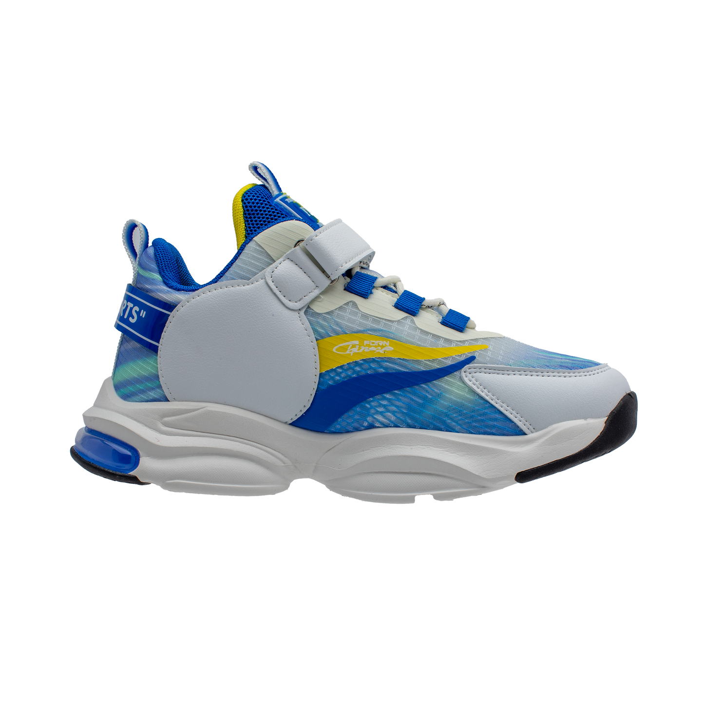 Lucky Kids Sneakers with a Bungee Lace & Hook-Loop Closure