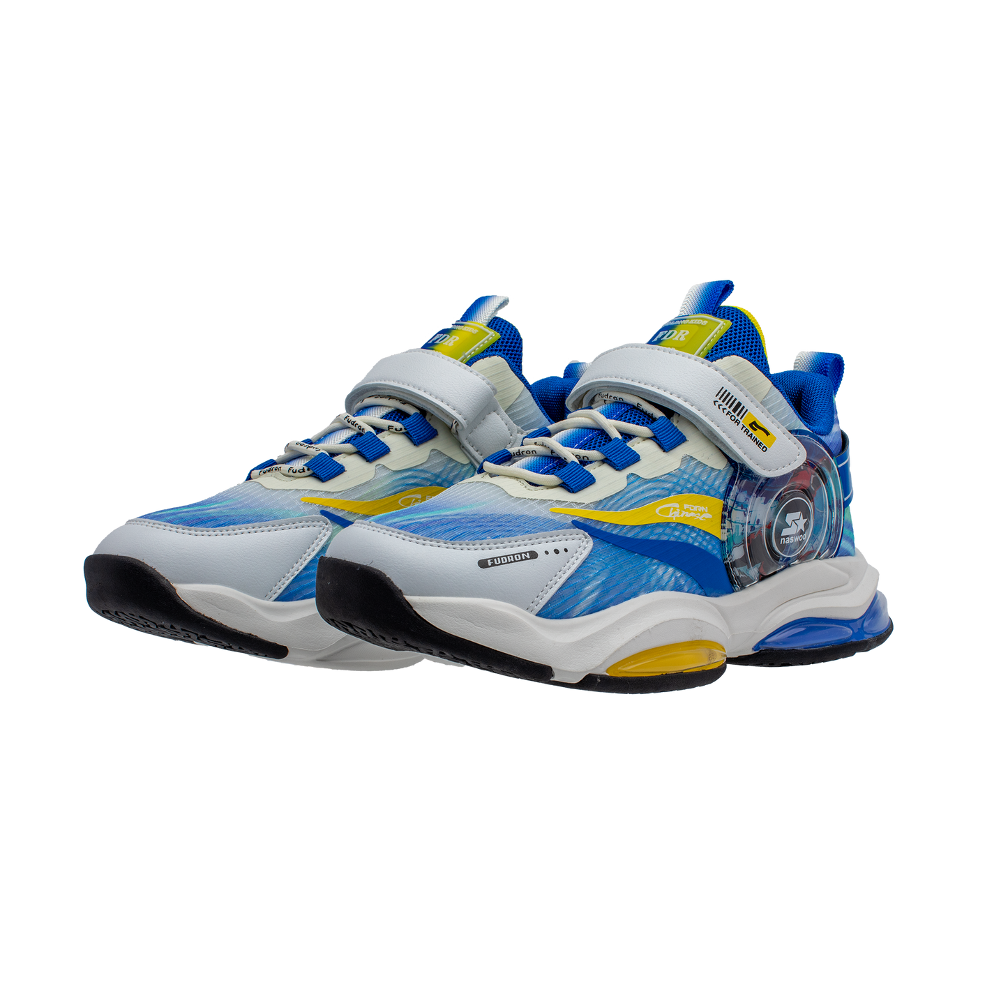Lucky Kids Sneakers with a Bungee Lace & Hook-Loop Closure