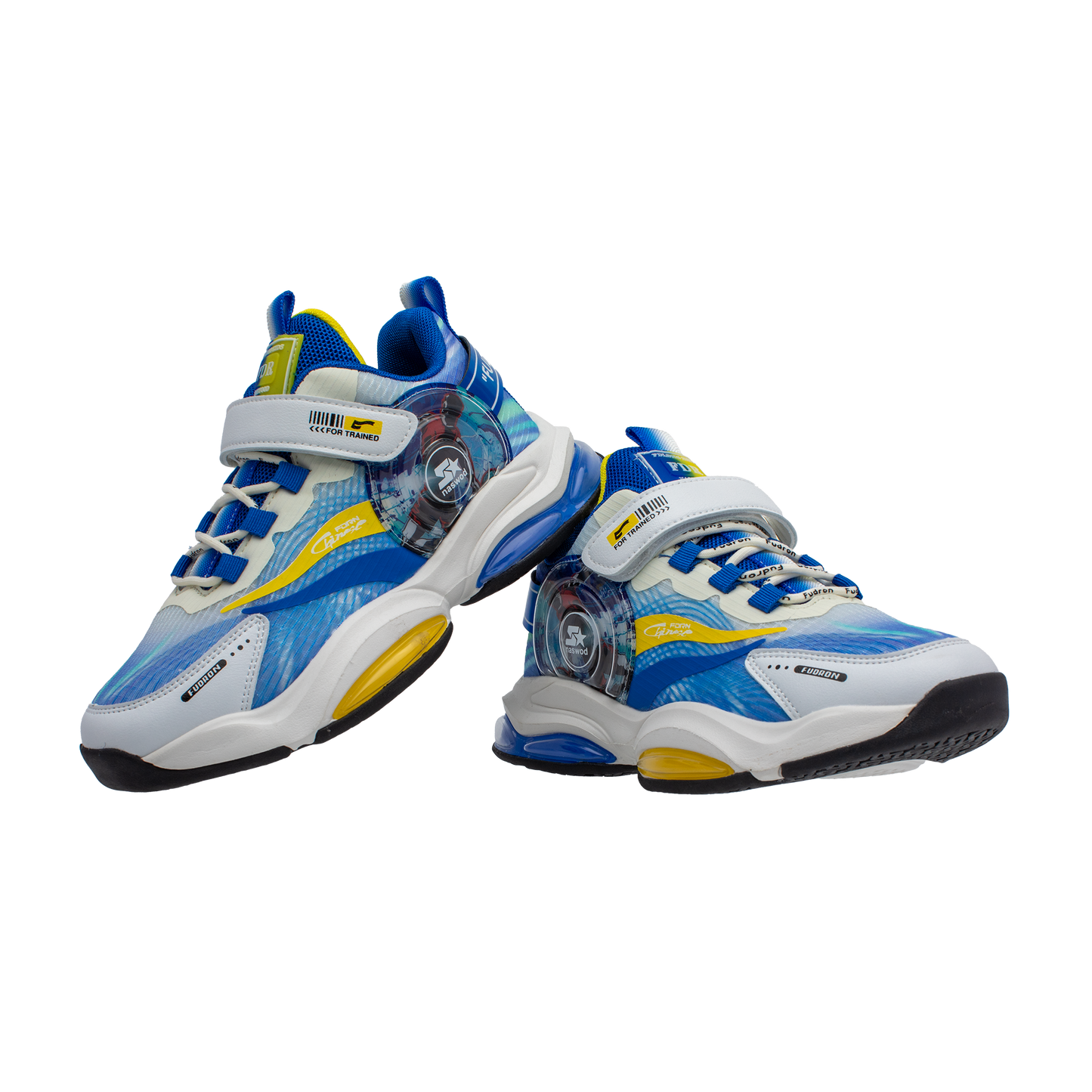 Lucky Kids Sneakers with a Bungee Lace & Hook-Loop Closure