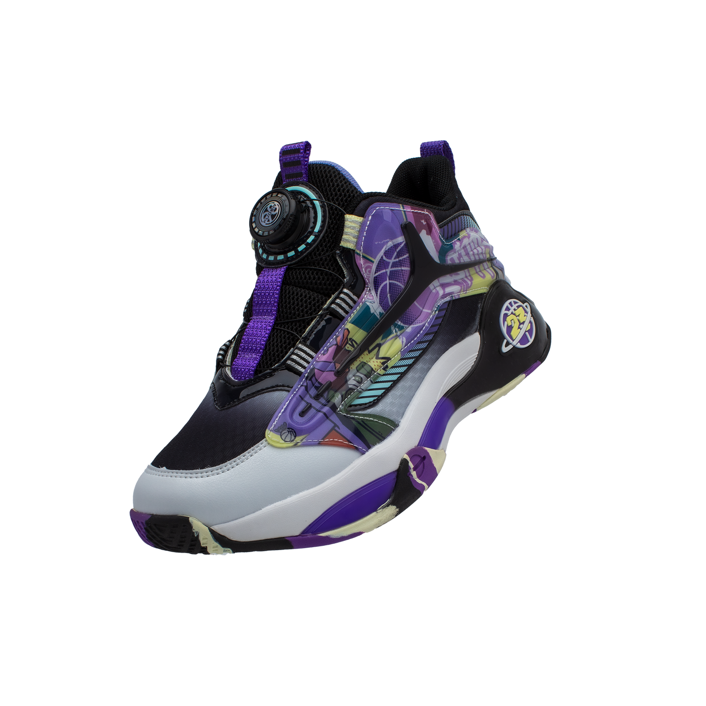 Lucky Kids Unisex Sneakers with a Unique Self-Locking Closure and Streetstyle