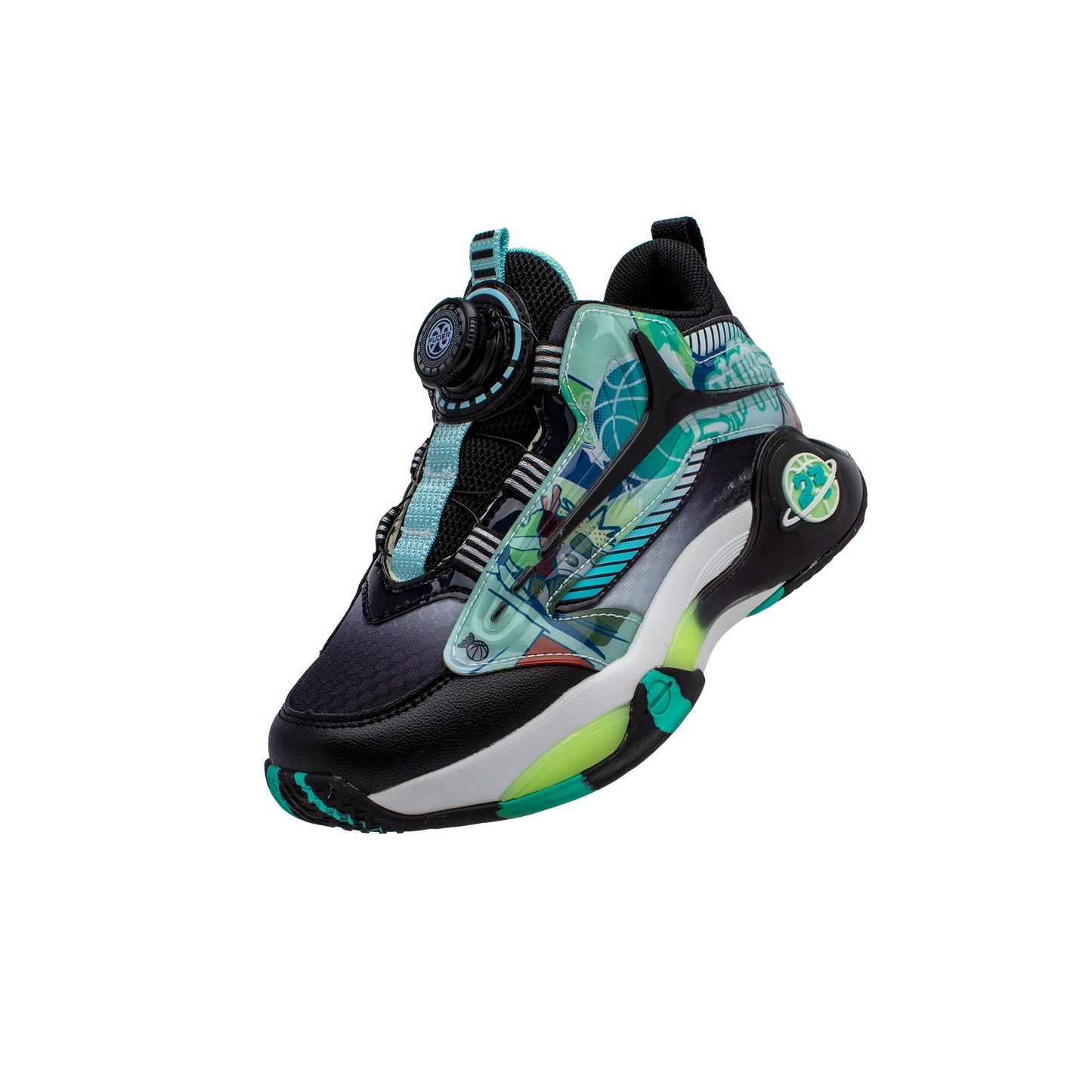 Lucky Kids Unisex Sneakers with a Unique Self-Locking Closure and Streetstyle