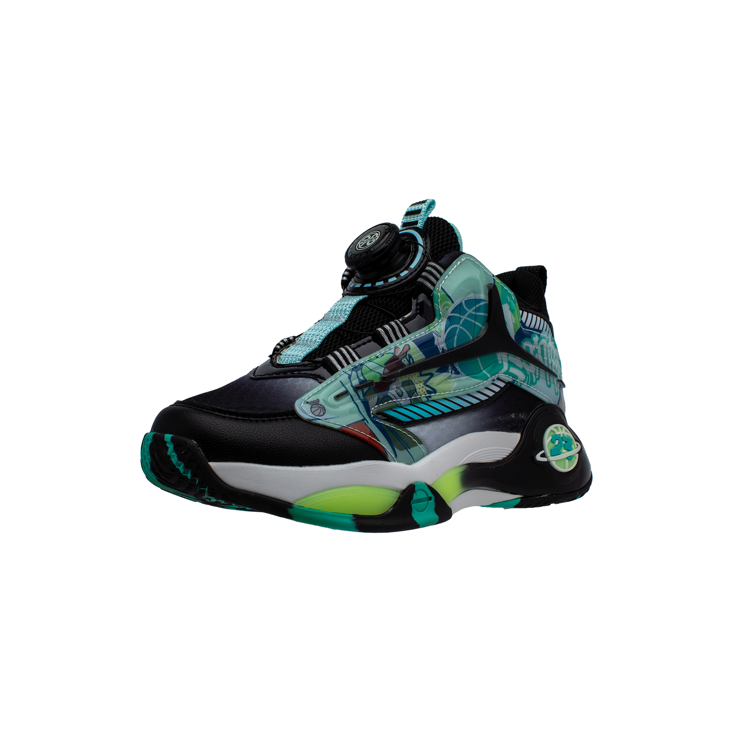 Lucky Kids Unisex Sneakers with a Unique Self-Locking Closure and Streetstyle