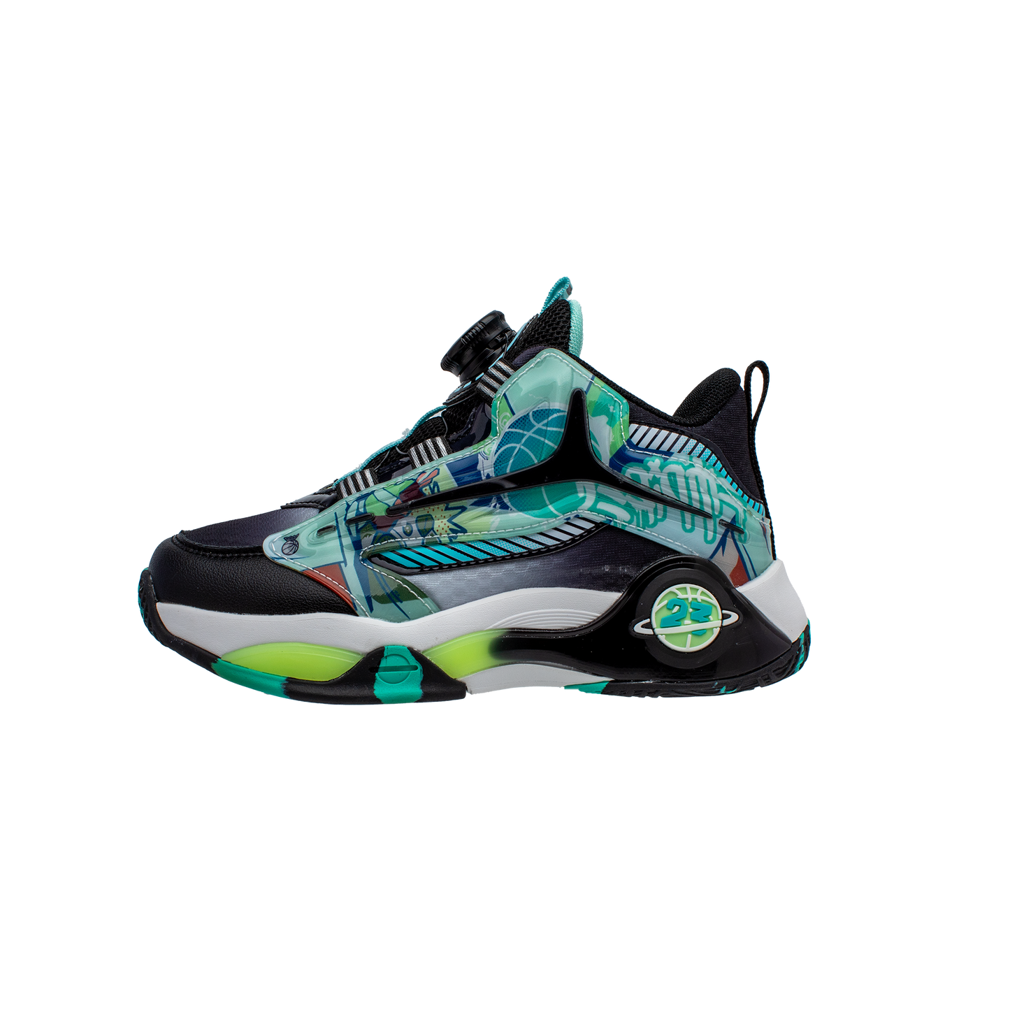 Lucky Kids Unisex Sneakers with a Unique Self-Locking Closure and Streetstyle