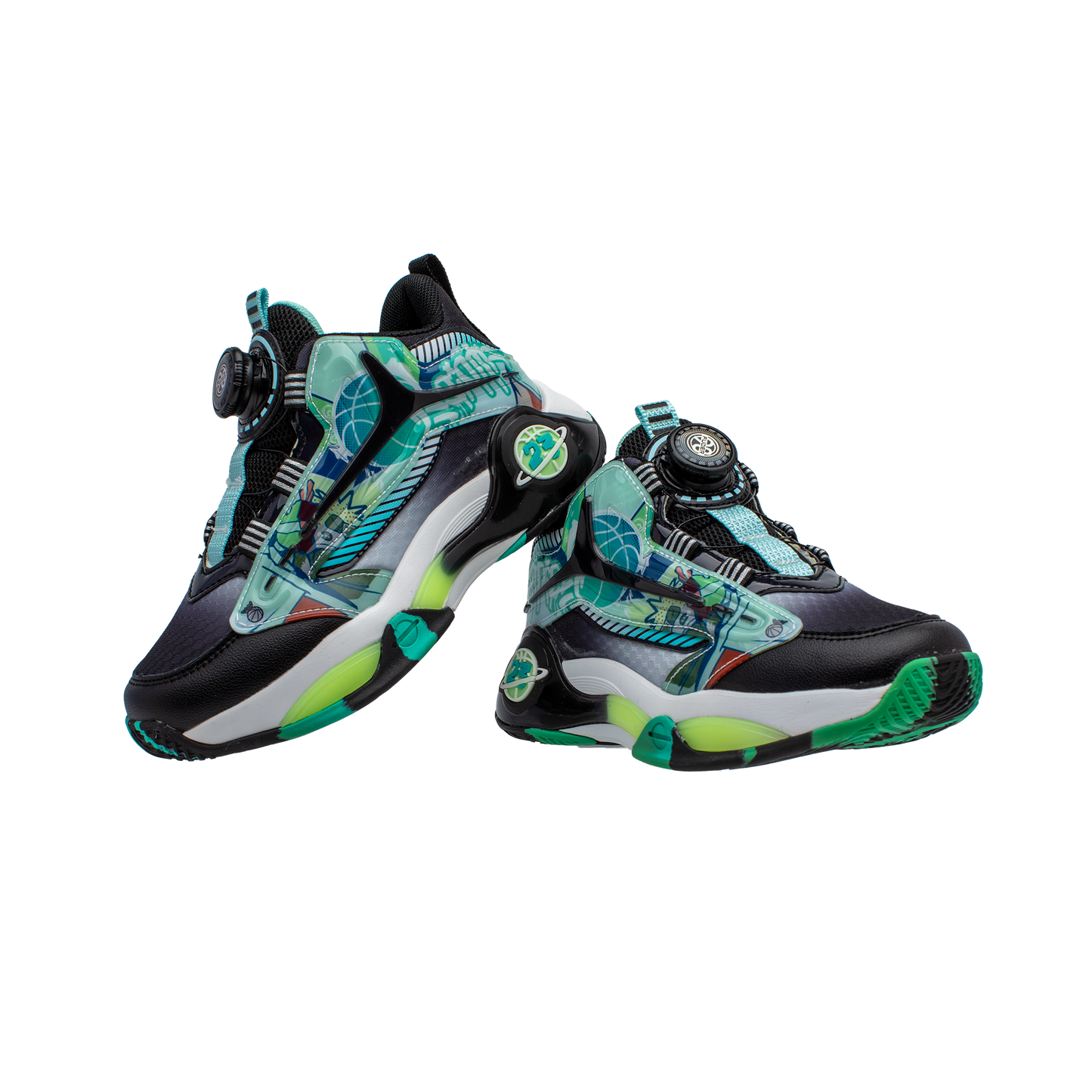Lucky Kids Unisex Sneakers with a Unique Self-Locking Closure and Streetstyle