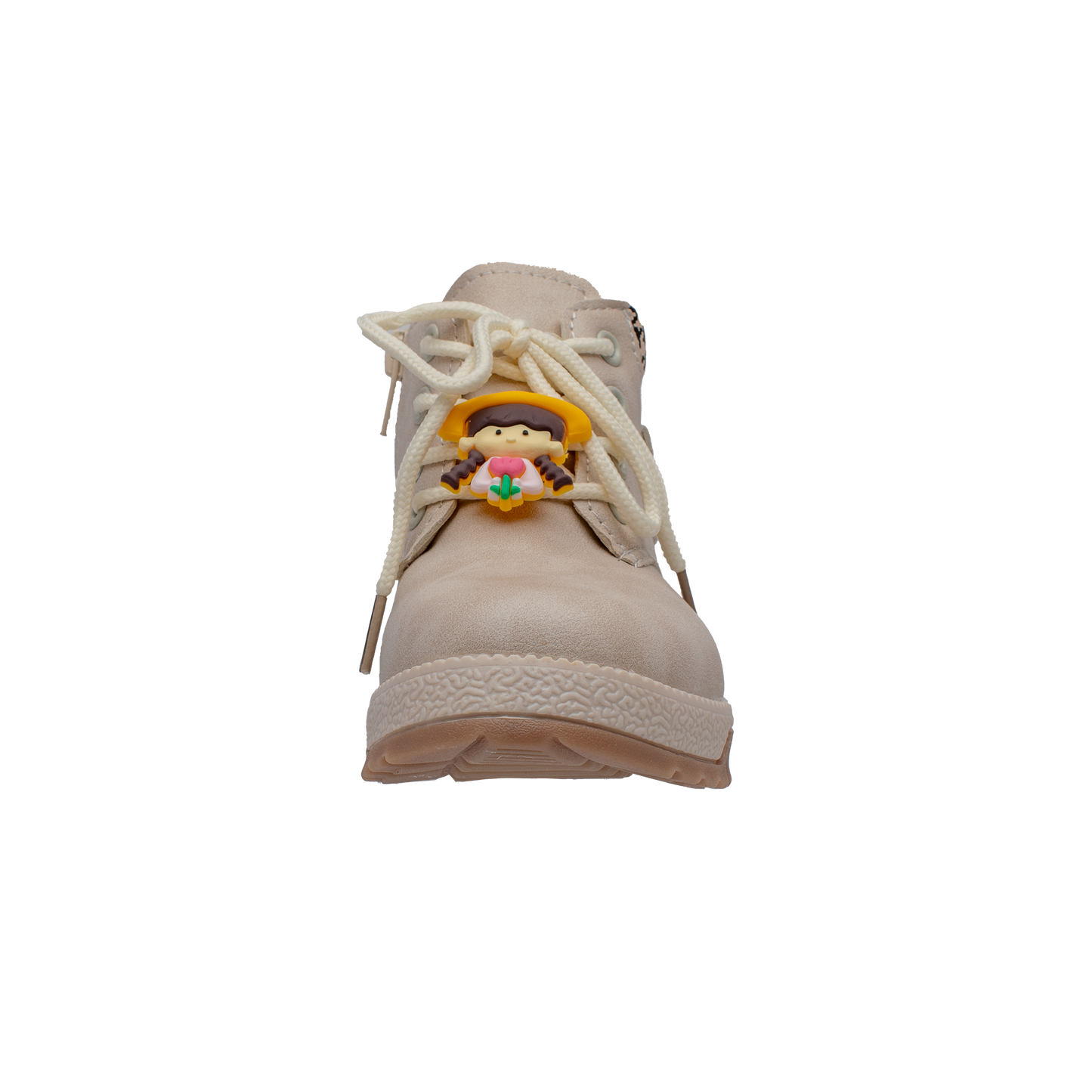 Lucky Kids Girls Boots with Lace Up & Side Zipp Closure
