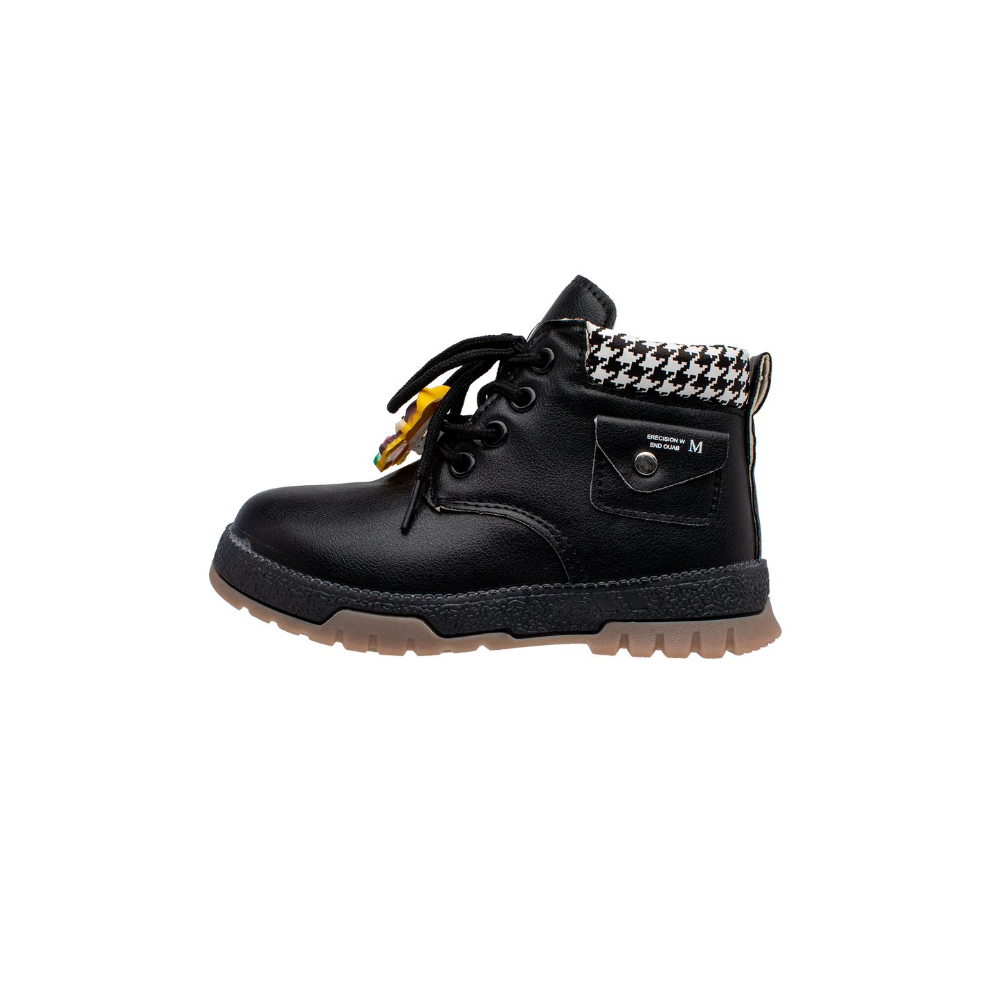 Lucky Kids Girls Boots with Lace Up & Side Zipp Closure