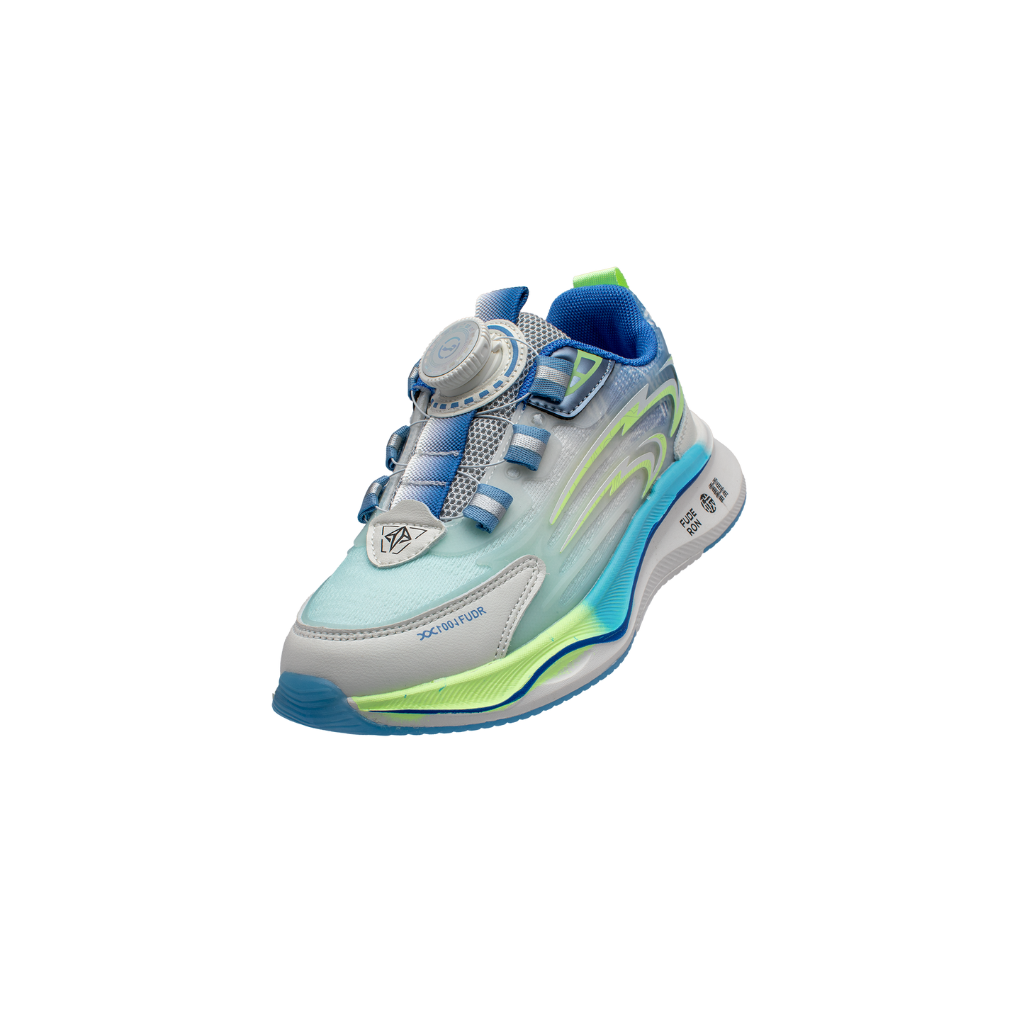 Lucky Kids Unisex Sneakers with a Unique Self-Locking Closure and Streetstyle