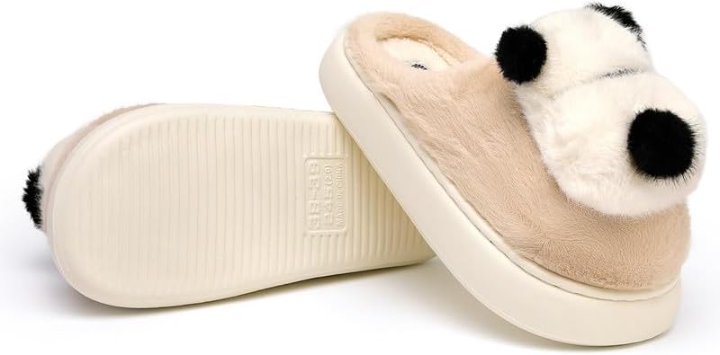 Woman Slippers Winter House Slippers for women Cute Soft Warm Shoes Comfy Home Furry Slippers