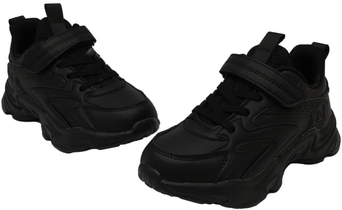 Lucky Kids Unisex Kids Sneakers Lightweight Athletic Shoes Breathable Running Shoes Non Slip Casual Sneakers for Boys and Girls