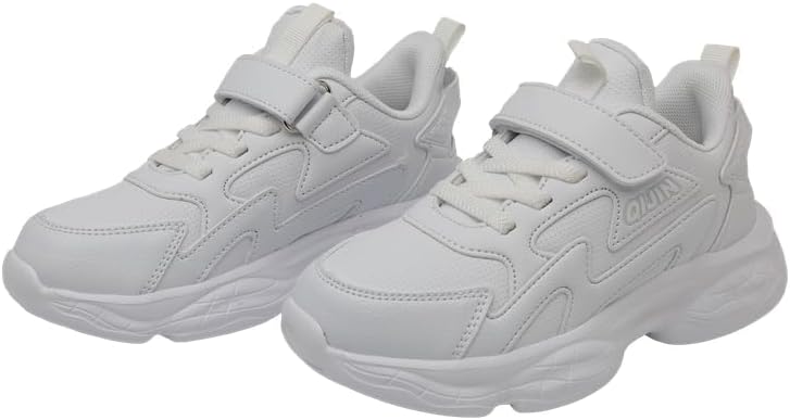 Lucky Kids Unisex Kids Sneakers Lightweight Athletic Shoes Breathable Running Shoes Non Slip Casual Sneakers for Boys and Girls
