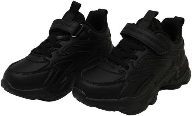 Lucky Kids Unisex Kids Sneakers Lightweight Athletic Shoes Breathable Running Shoes Non Slip Casual Sneakers for Boys and Girls