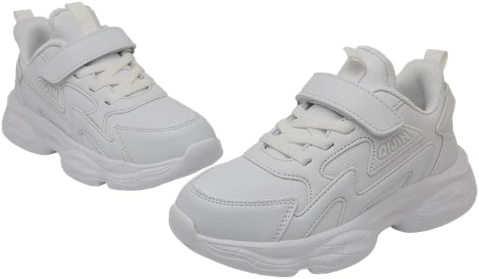 Lucky Kids Unisex Kids Sneakers Lightweight Athletic Shoes Breathable Running Shoes Non Slip Casual Sneakers for Boys and Girls