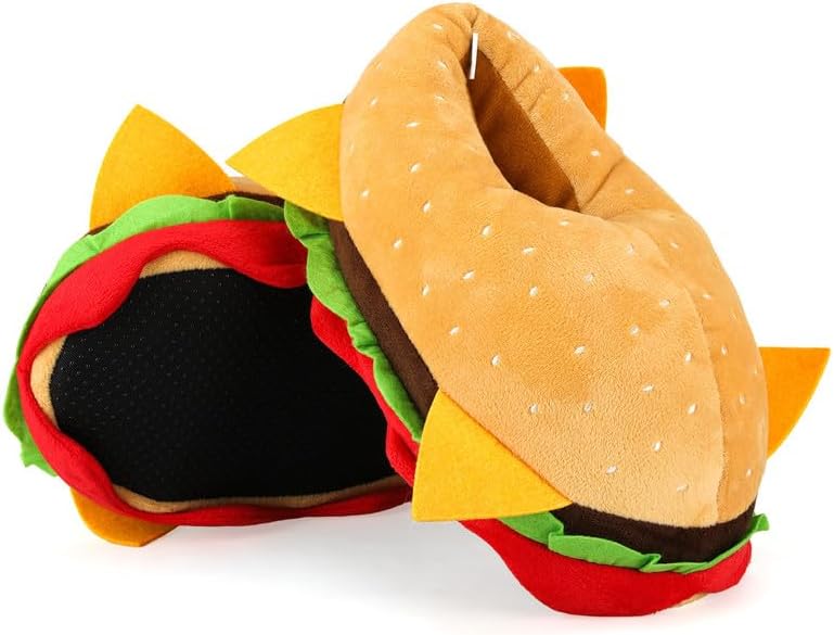 Funny Cartoon Plush Slippers for Adults – Warm Fleece Memory Foam Indoor Shoes, Soft Cozy House Slippers with Non-Slip Sole for Women
