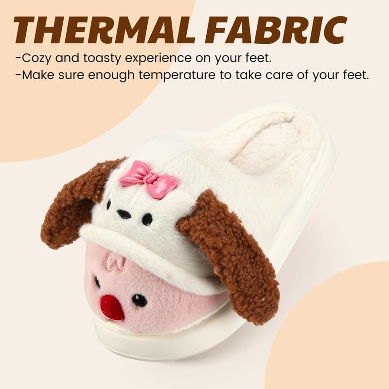 Cozy Plush Fuzzy Slippers for Women and Men - Soft Warm Indoor/Outdoor House Shoes with Non-Slip Sole - Comfortable Winter Gift Idea (Sizes 36-41)