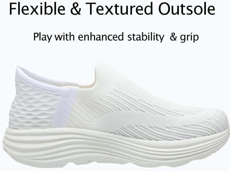 Sneaker Shoes for Kids - Comfortable Walking Shoes for Child Running Slip on Sport Shoes for Teens