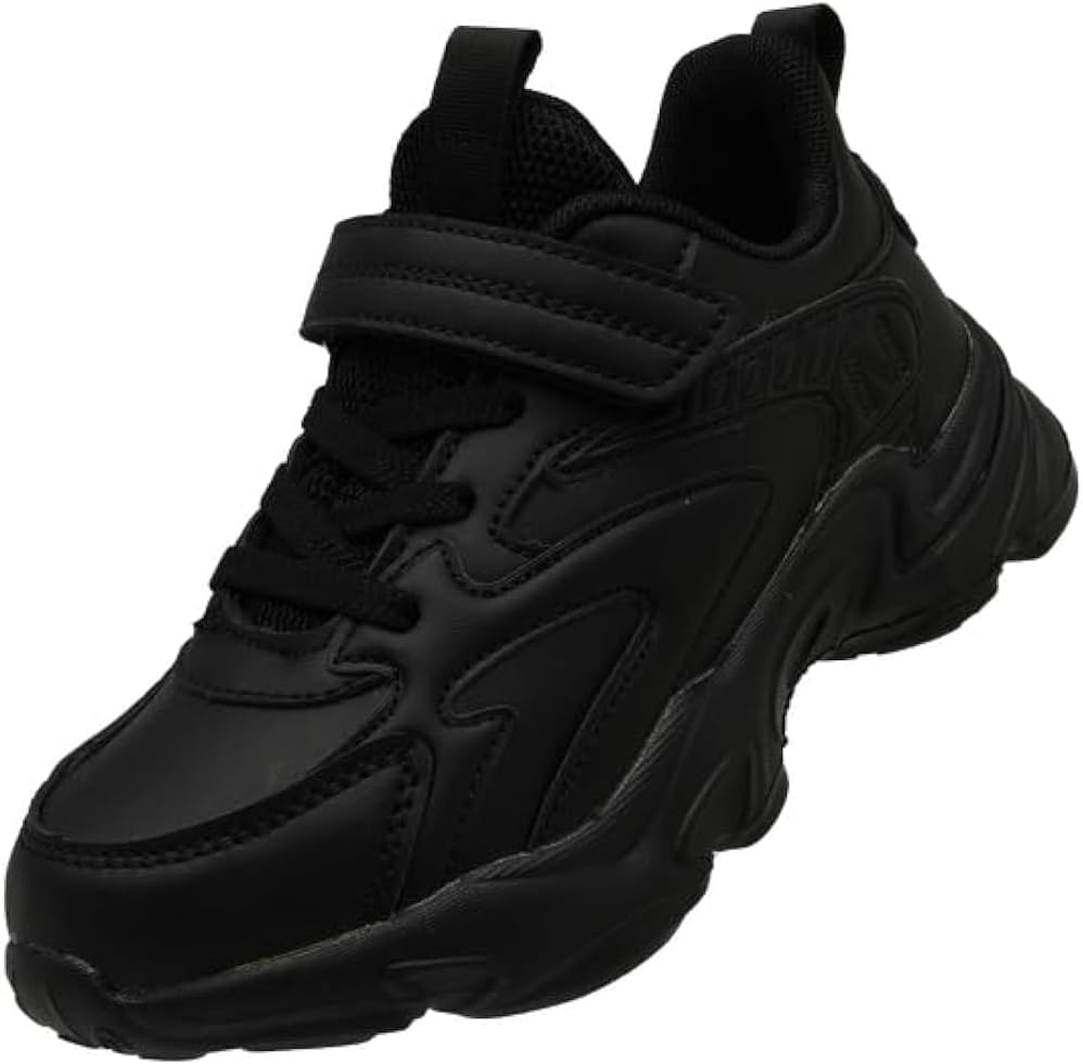 Lucky Kids Unisex Kids Sneakers Lightweight Athletic Shoes Breathable Running Shoes Non Slip Casual Sneakers for Boys and Girls