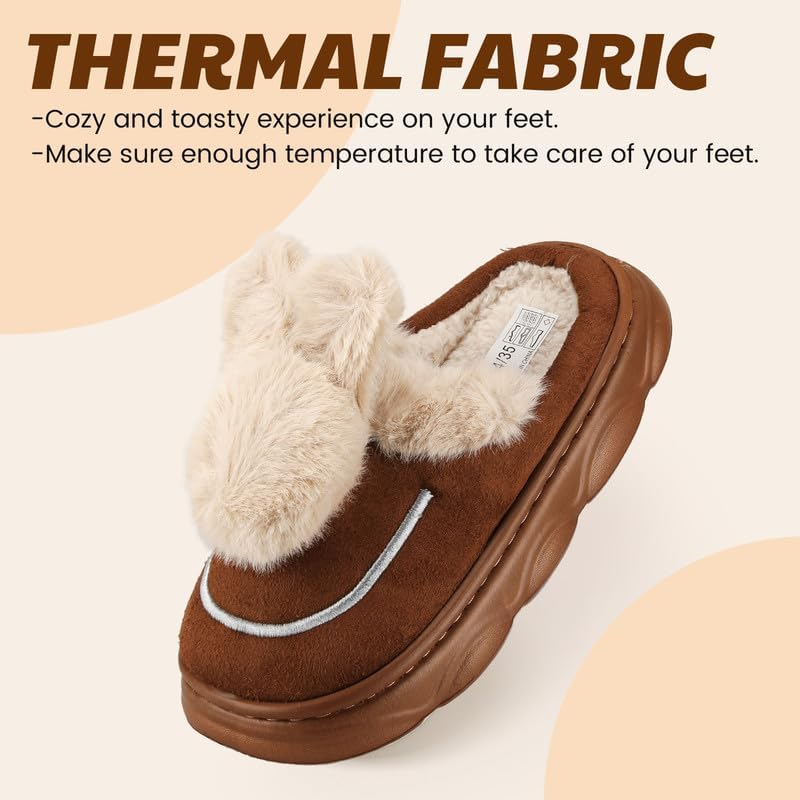 Cartoon Slippers for Kids, Funny Animal House Shoes with Non-Slip Sole, Cozy Plush Indoor Comfort Footwear for Boys and Girls