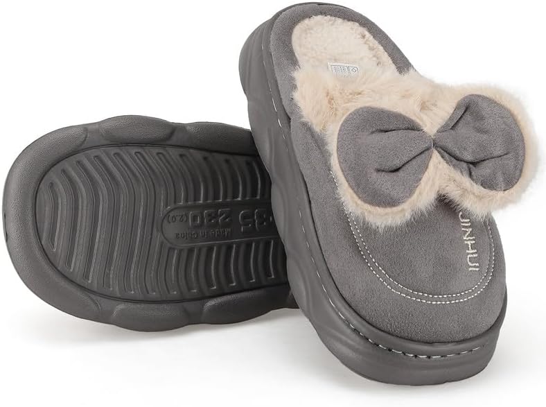 Cartoon Slippers for Kids, Funny Animal House Shoes with Non-Slip Sole, Cozy Plush Indoor Comfort Footwear for Boys and Girls