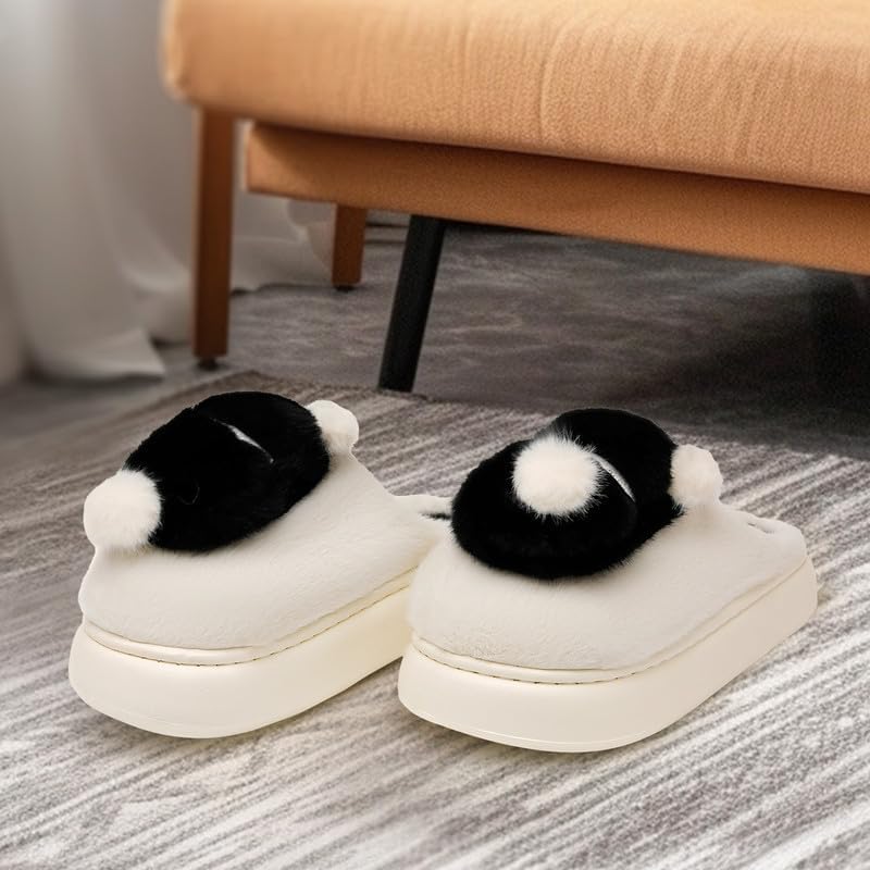 Woman Slippers Winter House Slippers for women Cute Soft Warm Shoes Comfy Home Furry Slippers