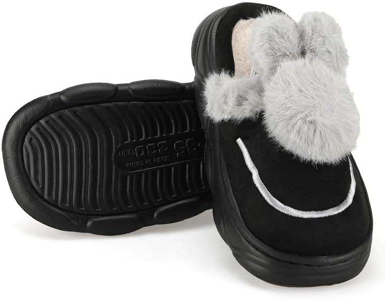 Cartoon Slippers for Kids, Funny Animal House Shoes with Non-Slip Sole, Cozy Plush Indoor Comfort Footwear for Boys and Girls
