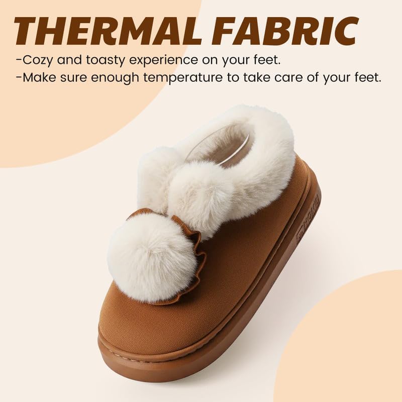 Soft Plush Fuzzy House Slippers for Women and Men – Cozy Comfort Indoor/Outdoor Slippers – Available in Sizes 36 to 41