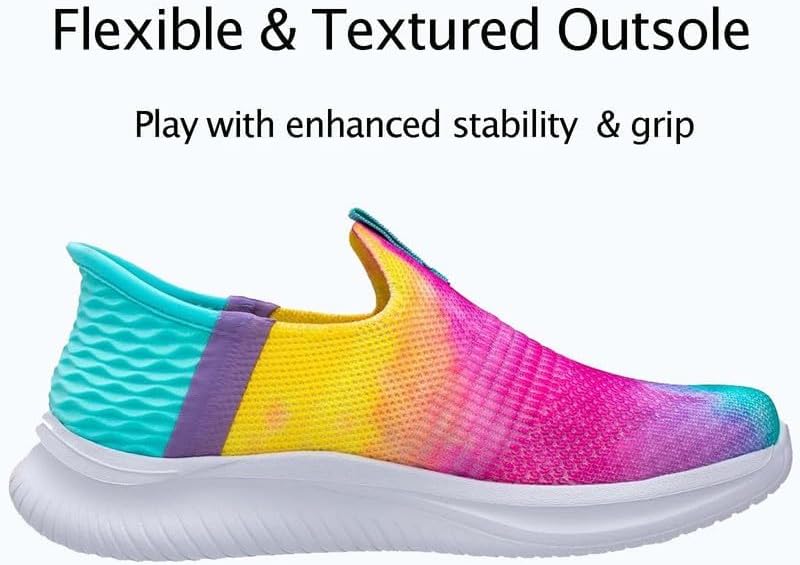 Sneaker Shoes for Kids - Comfortable Walking Shoes for Child Running Slip on Sport Shoes for Teens