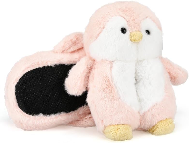 Funny Cartoon Plush Slippers for Adults – Warm Fleece Memory Foam Indoor Shoes, Soft Cozy House Slippers with Non-Slip Sole for Women