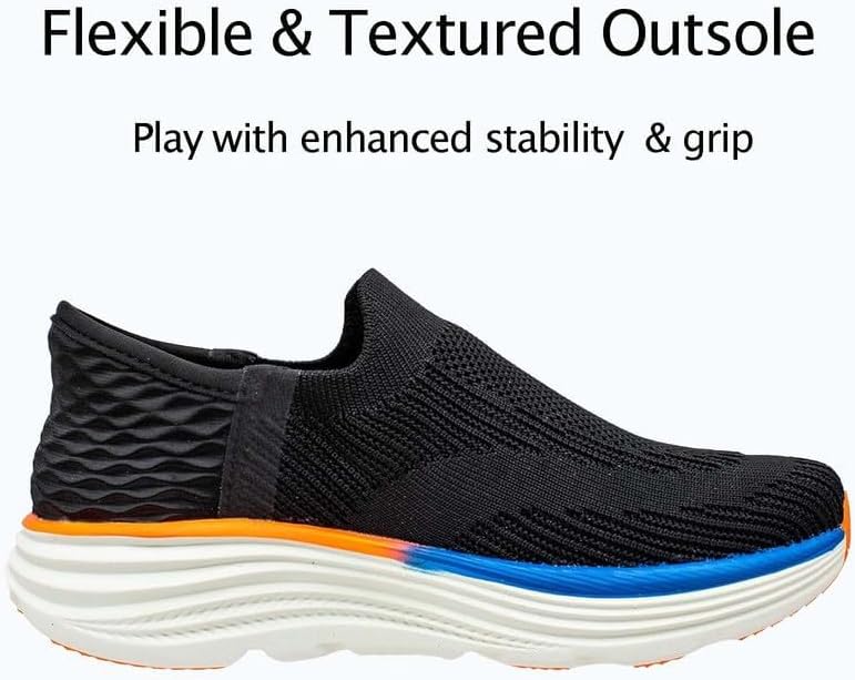 Sneaker Shoes for Kids - Comfortable Walking Shoes for Child Running Slip on Sport Shoes for Teens