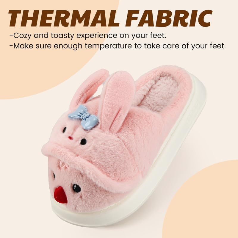 Cozy Plush Fuzzy Slippers for Women and Men - Soft Warm Indoor/Outdoor House Shoes with Non-Slip Sole - Comfortable Winter Gift Idea (Sizes 36-41)