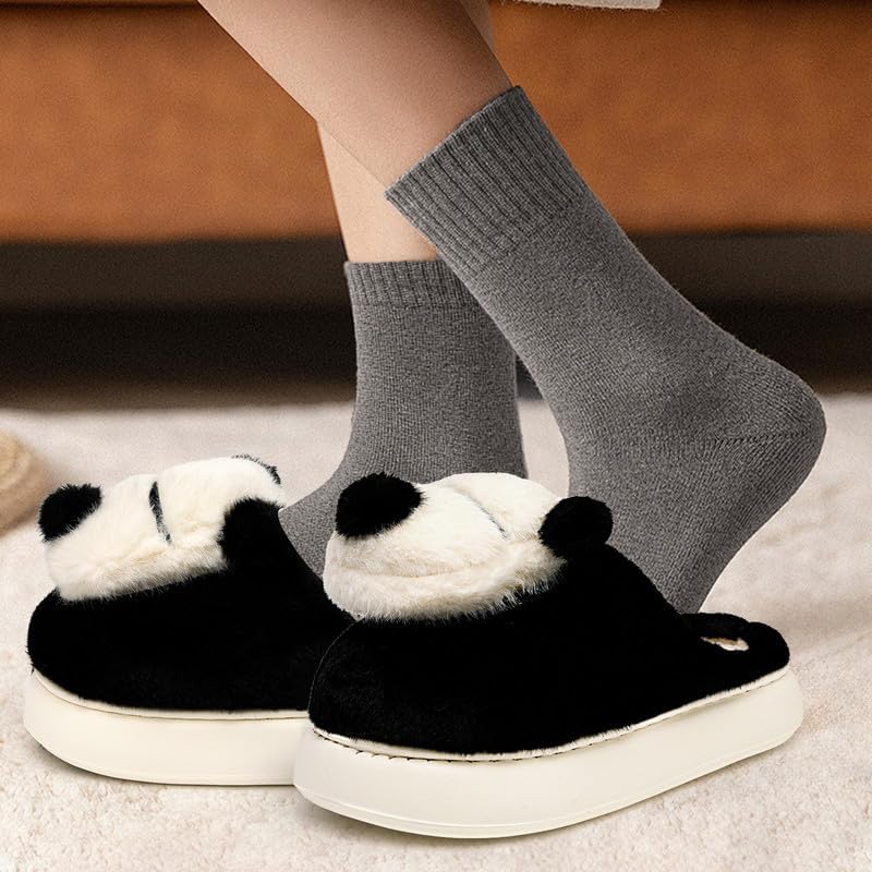 Woman Slippers Winter House Slippers for women Cute Soft Warm Shoes Comfy Home Furry Slippers