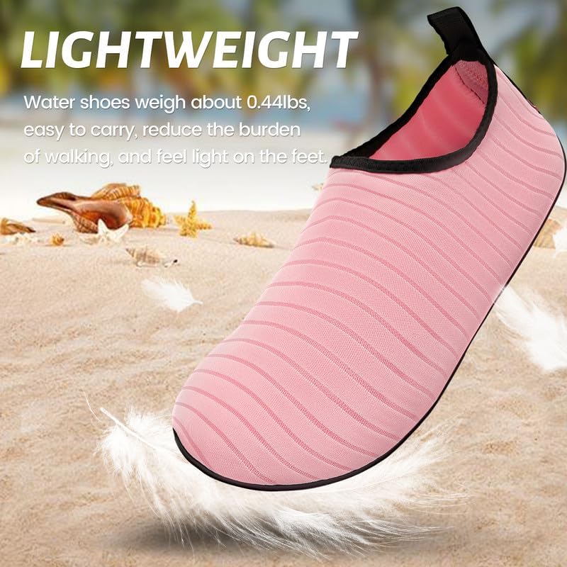 Water Shoes for Men & Women Quick Drying Comfortable Non-Slip Aqua Socks for Beach, Pool Yoga Footwear