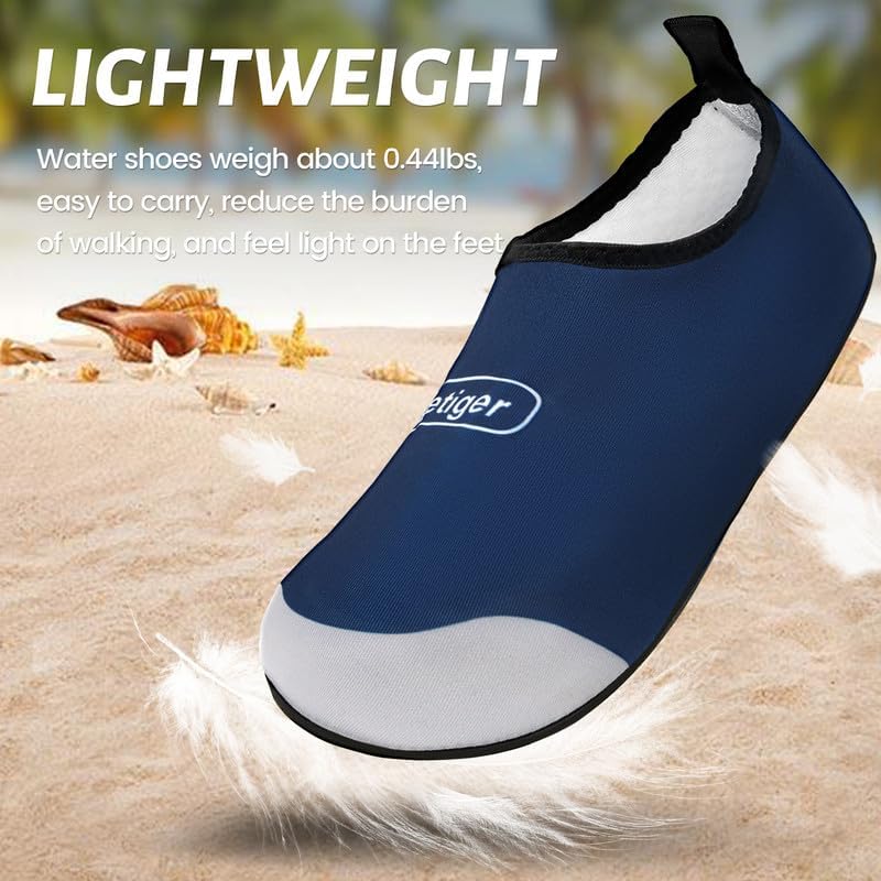 Water Shoes for Men & Women Quick Drying Comfortable Non-Slip Aqua Socks for Beach, Pool Yoga Footwear