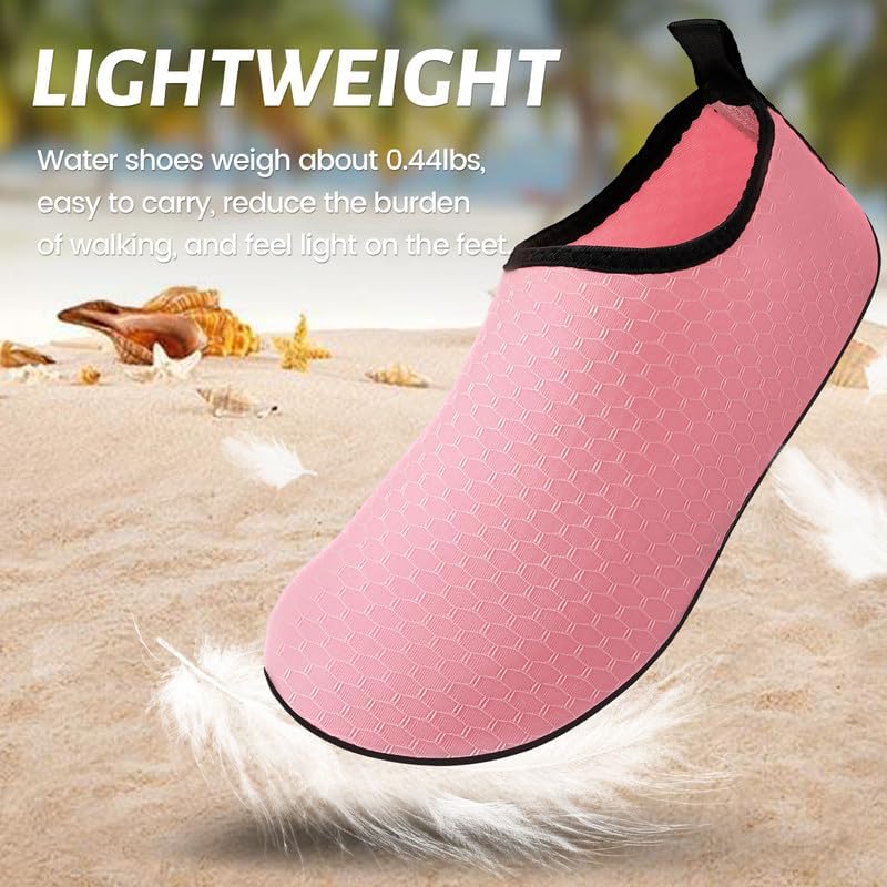 Water Shoes for Men & Women Quick Drying Comfortable Non-Slip Aqua Socks for Beach, Pool Yoga Footwear