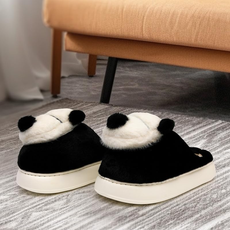 Woman Slippers Winter House Slippers for women Cute Soft Warm Shoes Comfy Home Furry Slippers