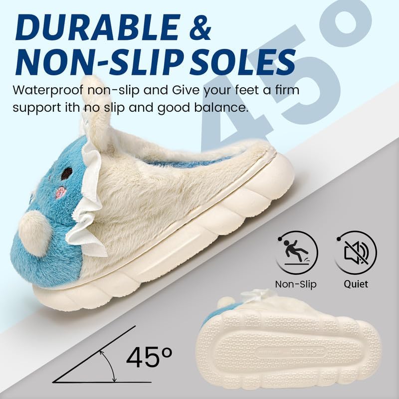 Woman Slippers Winter House Slippers for Women Cute Rabbit Soft Warm Shoes Comfy Home Furry Slippers for Girls