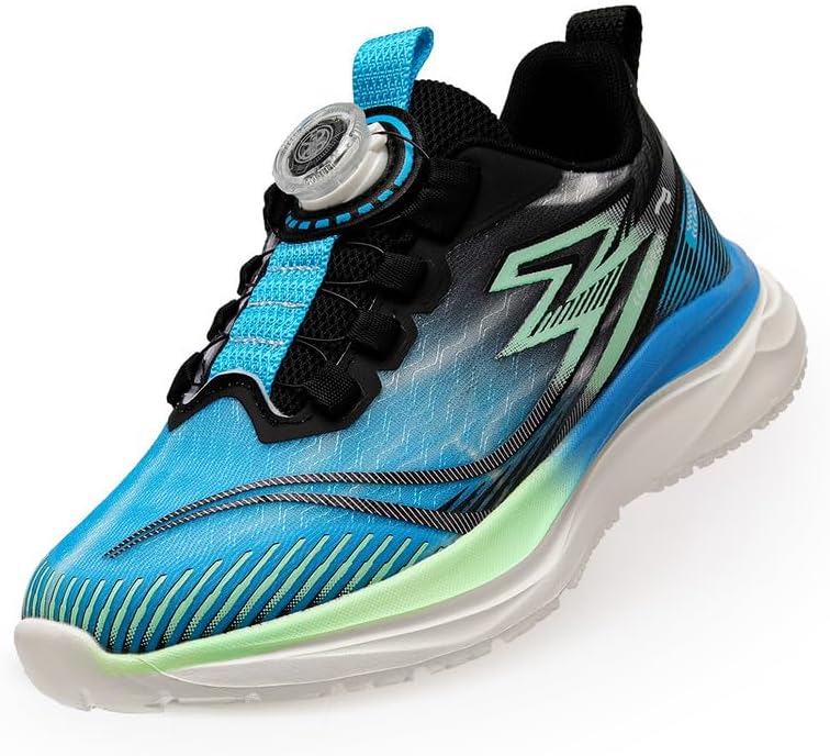 Lucky Kids Kids Sneakers for Sports Lightweight Athletic Shoes Breathable Running Shoes Non Slip Sneakers for Boys and Girls