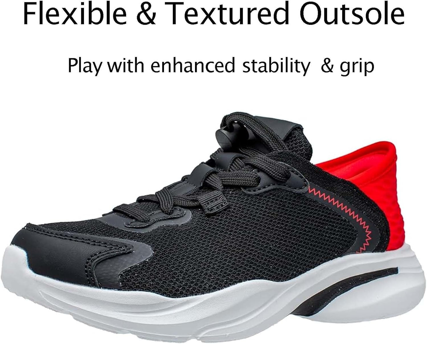 Lightweight and Breathable Sneaker Shoes for Kids & Adult - Slip On Sport and Running Shoes Walking Shoes