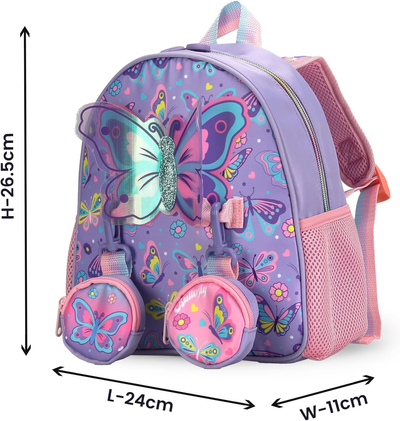 Kids Backpack for Boys Girls – Lightweight Cartoon Toddler School Bag, Preschool Backpack with Comfortable Straps for Children Age