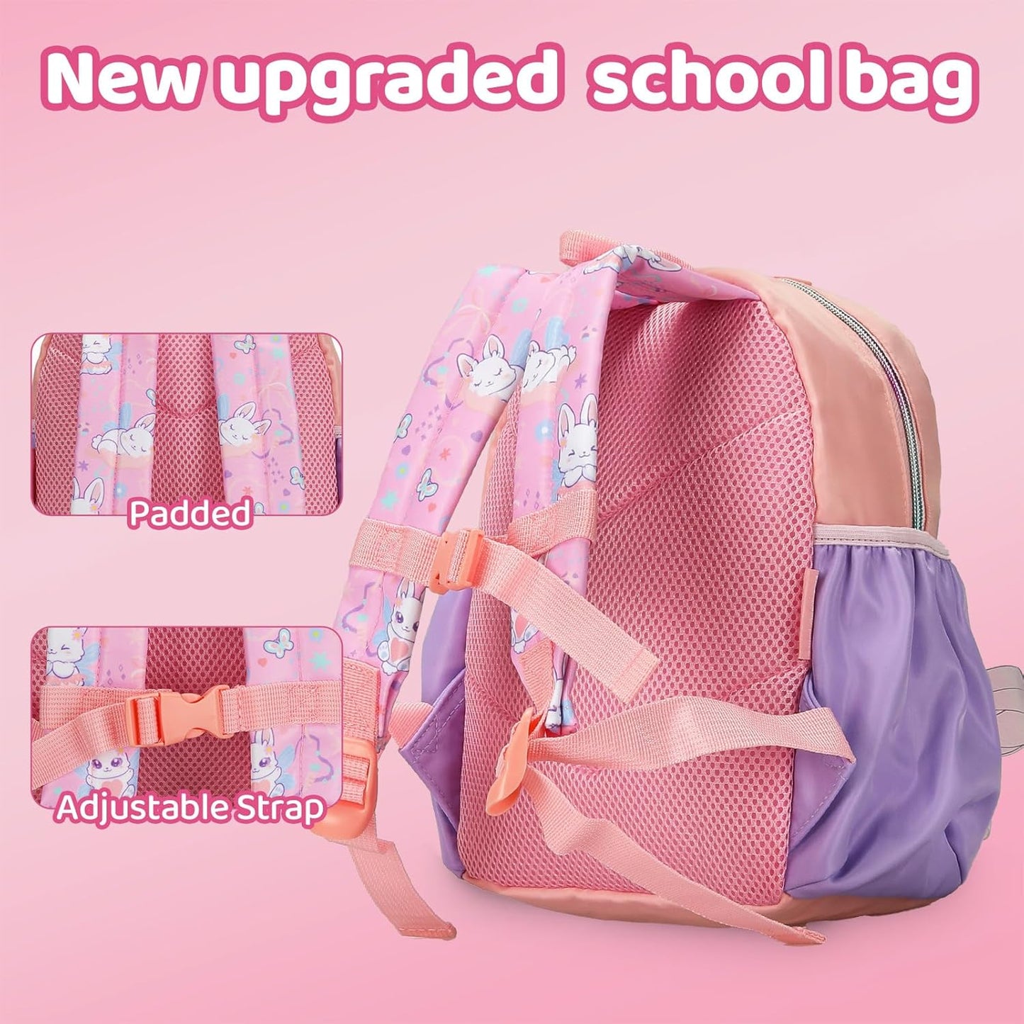 Kids Backpack for Boys Girls – Lightweight Cartoon Toddler School Bag, Preschool Backpack with Comfortable Straps for Children Age