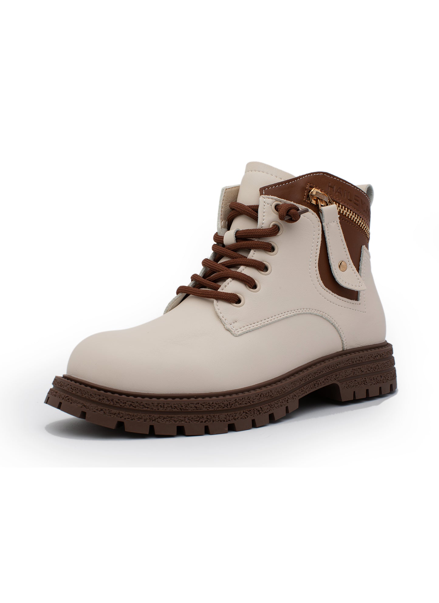 Lucky Kids Lace-Up Ankle Boots