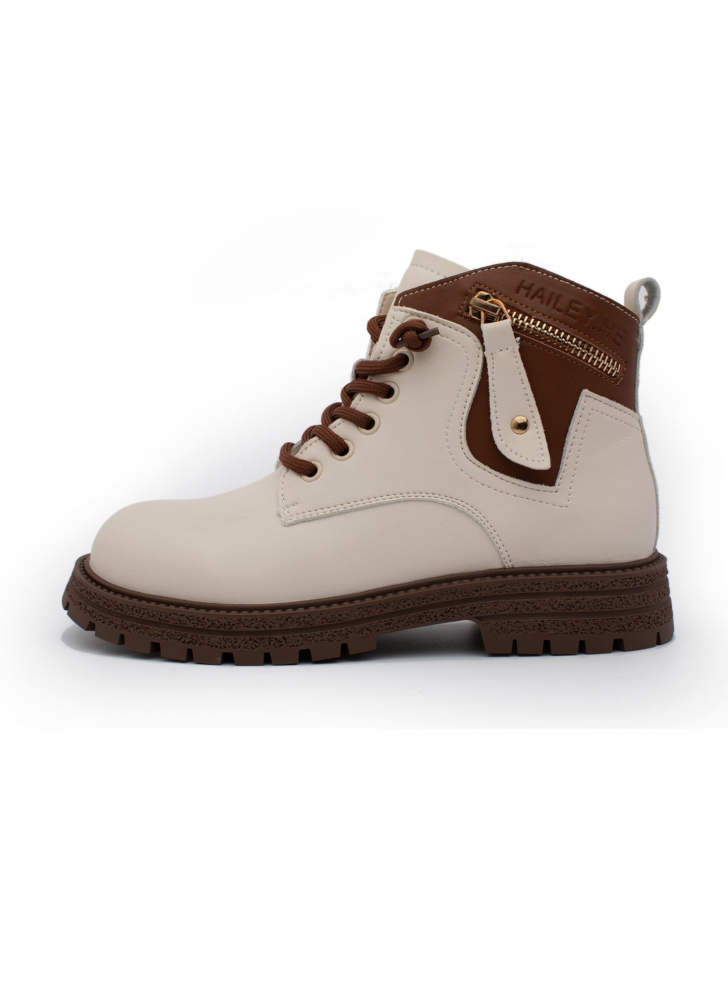 Lucky Kids Lace-Up Ankle Boots