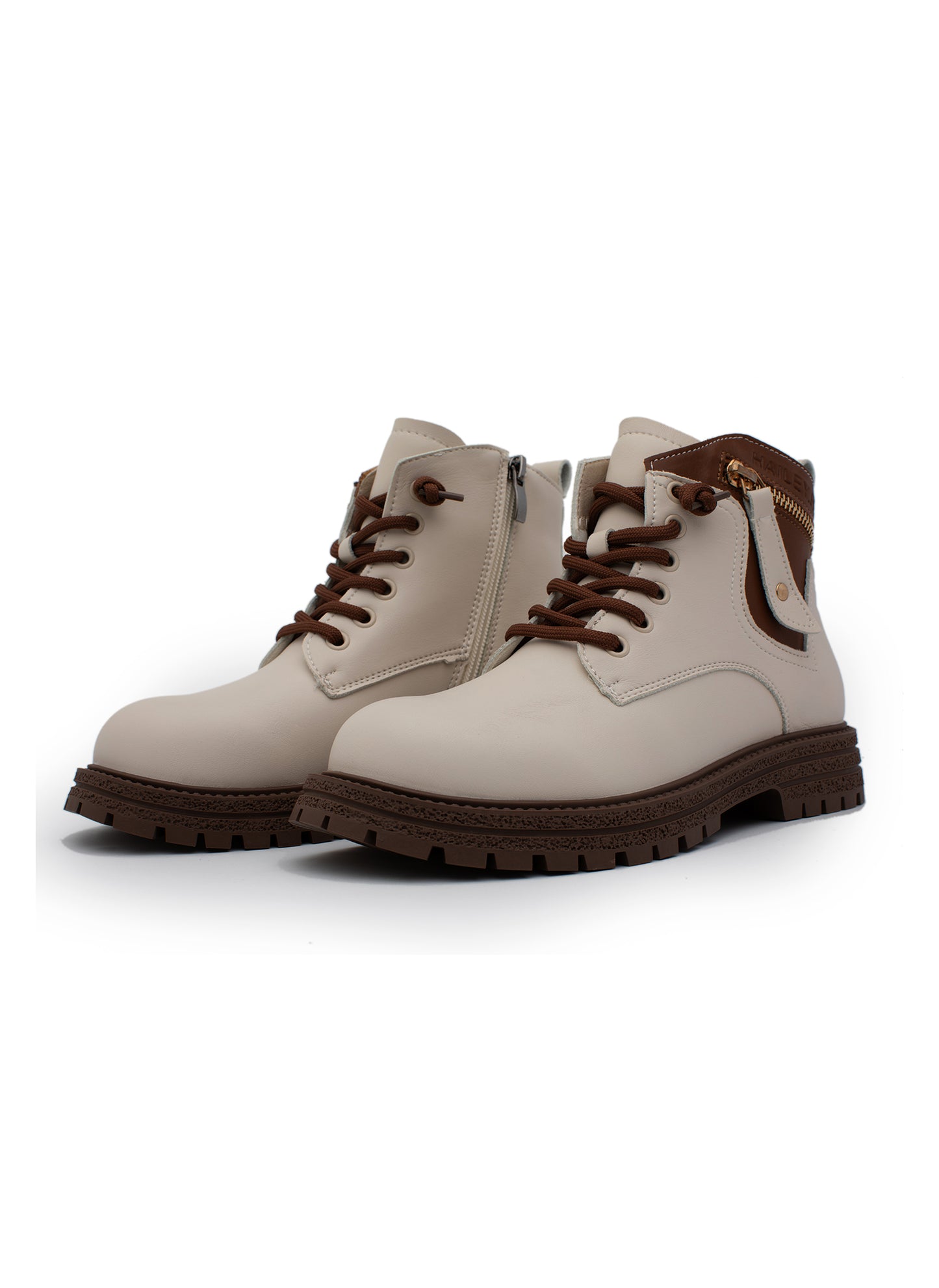 Lucky Kids Lace-Up Ankle Boots