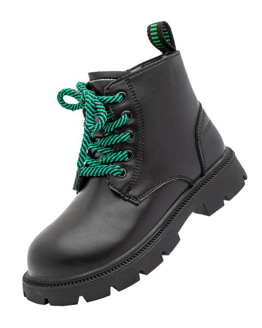 Lucky Kids Lace-Up Ankle Boots
