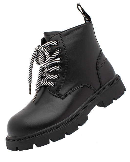Lucky Kids Lace-Up Ankle Boots