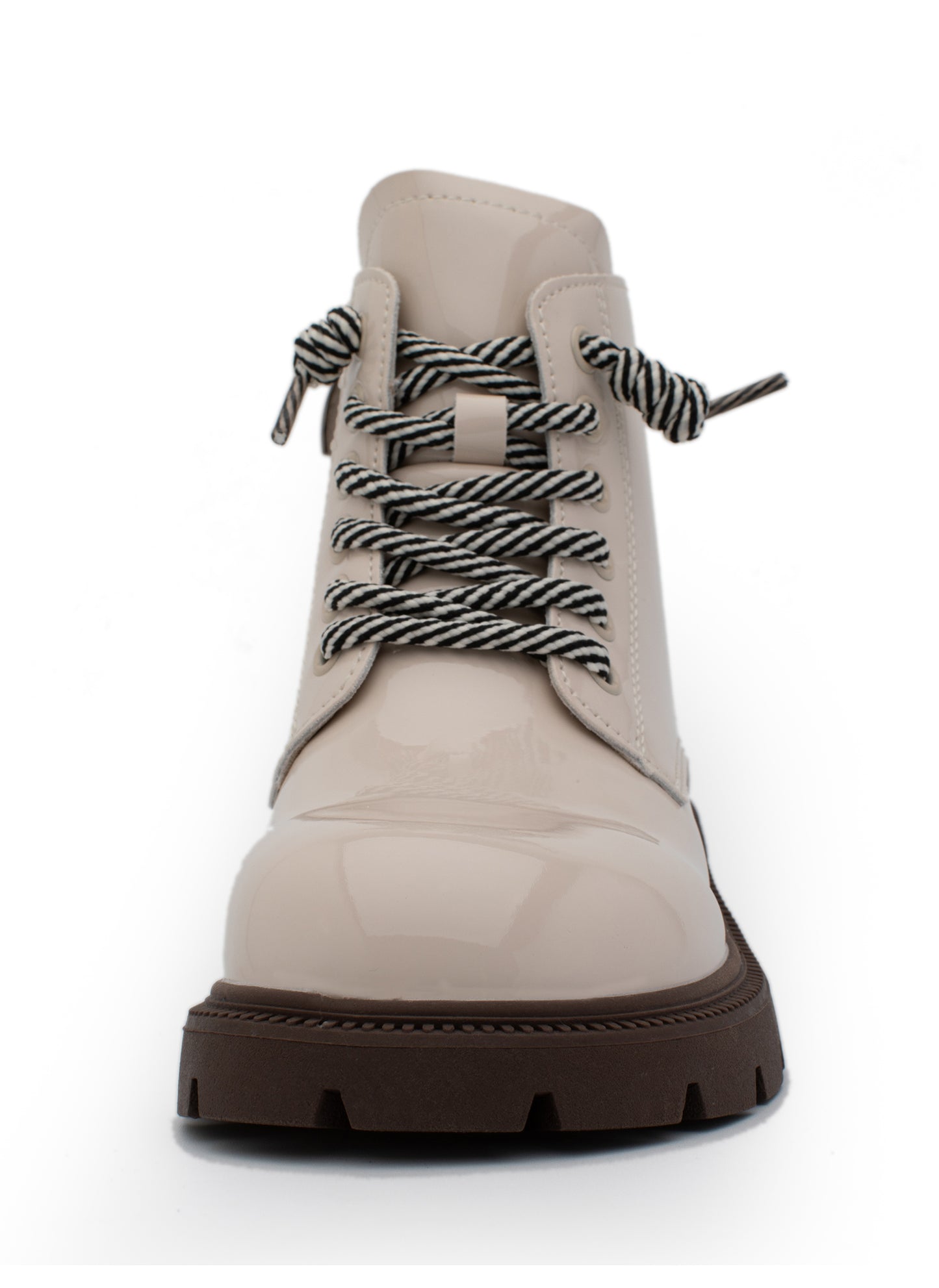 Lucky Kids Side Zipper Lace Up Boots