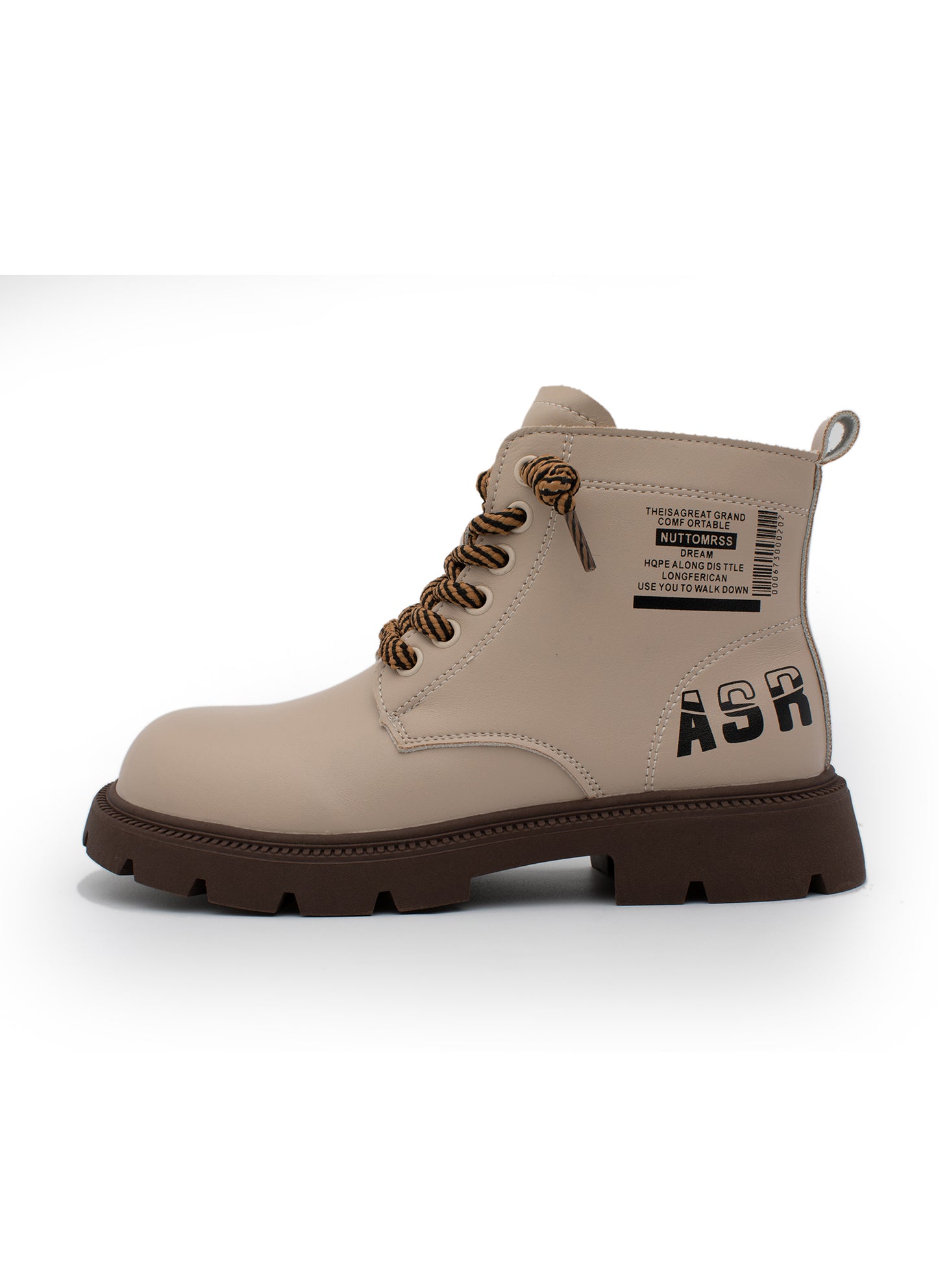 Lucky Kids Side Zipper Lace Up Boots